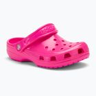 Vaikiškos šlepetės Crocs Classic Neon Highlighter Clog pink crush