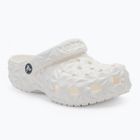 Vaikiškos šlepetės Crocs Classic Geometric Clog Kids white