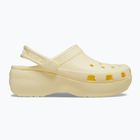 Moteriškos šlepetės Crocs Classic Platform Clog buttercream