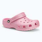 Vaikiškos šlepetės Crocs Classic Glitter Clog Kids pink tweed glitter