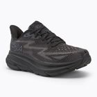 Moteriški bėgimo bateliai HOKA Clifton 9 black/black