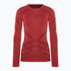 Moteriški termoaktyvūs marškinėliai Smartwool Intraknit Thermal Merino Baselayer Crew scarlet/black