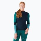 Moteriški termoaktyvūs marškinėliai Smartwool Intraknit Thermal Merino Baselayer Colorblock 1/4 Zip navy