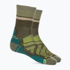 Trekingo kojinės Smartwool Hike Light Cushion Winding Trail Crew military olive