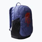 The North Face Court Jester 24,6 l cave blue/black/mandarin vaikiška turistinė kuprinė