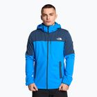 Vyriška softshello striukė The North Face Diablo Softshell su nuimamu gobtuvu optiškai mėlyna/šviesiai mėlyna