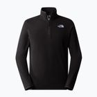 Vyriškas vilnonis džemperis The North Face 100 Glacier 1/4 Zip black