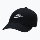 Kepurė su snapeliu Nike Club Unstructured Futura Wash black/white