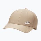 Kepurė su snapeliu Nike Dri-Fit Club khaki/metallic silver