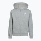 Vaikiškas džemperis Nike Sportswear Club Fleece dark grey heather/base grey/white