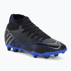Vaikiški futbolo bateliai Nike JR Mercurial Superfly 9 Club FG/MG black/chrome/hyper real