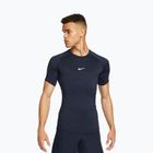 Vyriški treniruočių marškinėliai Nike Pro Dri-Fit Tight SS Fitness obsidian/white