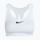 Treniruočių liemenėlė Nike Swoosh High Support white/white/back