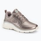 Moteriški batai SKECHERS Fashion Fit Glow Up pewter