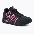 Moteriški batai  SKECHERS Uno Dripping In Love black/pink
