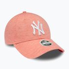 Moterų New Era Jersey 9Forty New York Yankees beisbolo kepuraitė pastelinės rožinės spalvos