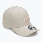 Kepuraitė su snapeliu New Era League Essential 39Thirty New York Yankees light beige