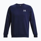 Vyriškas džemperis Under Armour Essential Fleece Crew midnight navy/white