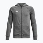 Vaikiškas džemperis Under Armour Rival Fleece FZ Hoodie grey