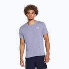 Vyriški bėgimo marškinėliai Under Armour Streaker Splatter celeste/starlight/reflective