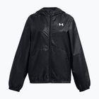 Vaikiška vėjui atspari striukė Under Armour Sport Windbreaker black
