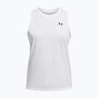 Moteriški treniruočių marškinėliai Under Armour Tech Tank Solid white/black