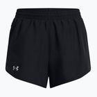 Moteriški bėgimo šortai Under Armour Fly By 3" black/black/reflective