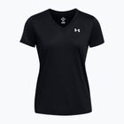 Moteriški treniruočių marškinėliai Under Armour Tech SSV Solid black/white