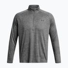 Vyriškas džemperis Under Armour Tech Textured 1/2 Zip LS castlerock/black