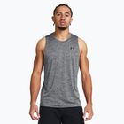 Vyriški treniruočių marškinėliai Under Armour Tech Tank castlerock/black