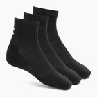 Kojinės Under Armour Training Cotton Quarter 3 poros black/black/white