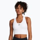Treniruočių liemenėlė Under Armour Vanish Seamless Mid Branded white / black