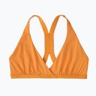 Maudymosi kostiumėlio viršus Patagonia Bottom Turn Top ripple / kishu orange