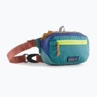 Patagonia Ultralight Black Hole Mini Hip Pack 1 l patchwork/subtidal blue inkstų maišelis