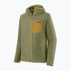 Vyriškas žygio džemperis Patagonia R1 Air Full-Zip buckhorn green