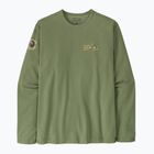 Vyriškas džemperis Patagonia Lightweight Unity Fitz Wildrise Crew terrain green