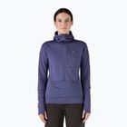 Moteriška softshell striukė Patagonia R1 Hybrid Pullover Hoody solstice purple