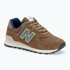 Batai New Balance 574's V2 brown/royal blue