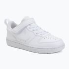 Vaikiški batai Nike Court Borough Low Recraft white/white/white