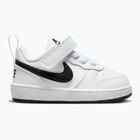 Vaikiški batai Nike Court Borough Low Recraft white/black