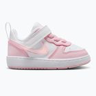 Vaikiški batai Nike Court Borough Low Recraft white/pink foam