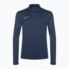 Vyriški futbolo marškinėliai ilgomis rankovėmis Nike Academy Dri-Fit 1/2-Zip midnight navy/black/midnight navy/hyper turquoise