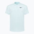 Vyriški polo marškinėliai Nike Court Dri-Fit Polo Solid glacier blue/black