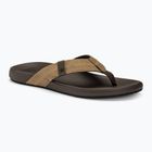 Vyriškos šlepetės per pirštą REEF Cushion Phantom 2.0 brown/tan