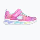 SKECHERS vaikiški batai S-Lights Wavy Beams pink/multi