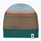 Žieminė kepurė Smartwool Popcorn Cable Reversible emerald green