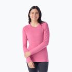 Moteriški termoaktyvūs marškinėliai Smartwool Merino 250 Baselayer Crew Boxed garden pink heather