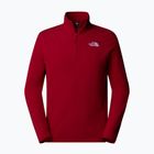 Vyriškas džemperis The North Face 100 Glacier 1/4 Zip garnet red