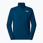 Vyriškas džemperis The North Face 100 Glacier 1/4 Zip midnight petrol