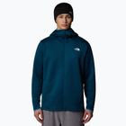 Vyriškas žygio džemperis The North Face Vertical Thermal FZ Hoodie midnight petrol